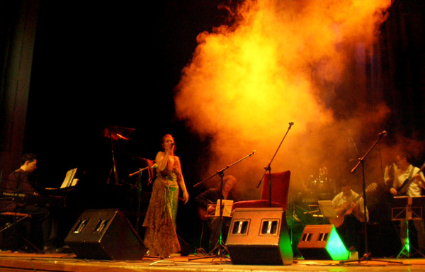 La banda actual en Sala Zitarrosa -Octubre 2007-